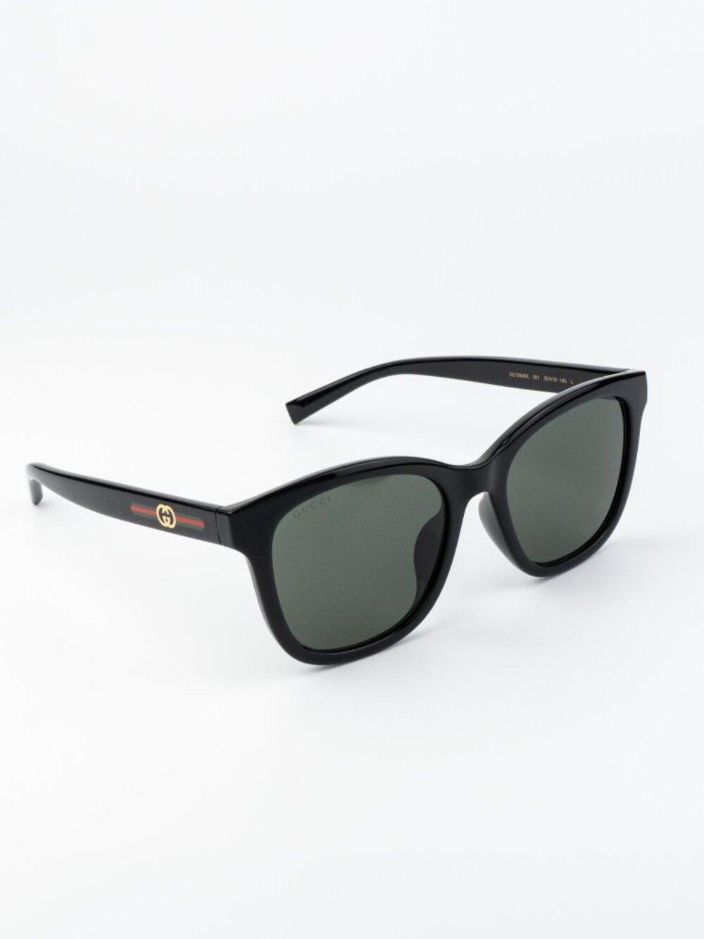 Gucci Men Sunglasses Black Grey Square GG1984SK 001 NEW AUTHENTIC